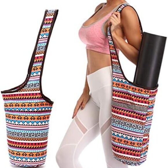 Yoga Mat Bag with Large Size Open Pocket(1 Bag(Any Style)) - Picture 4 of 16